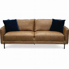 Brown Mid Century by Mid Century Modern Camel Brown Leather Sofa Marseille Brown Mid Century