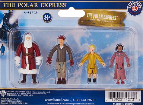 Lionel Trains - The Polar Express People Pack, O Gauge, Personas: Santa ...