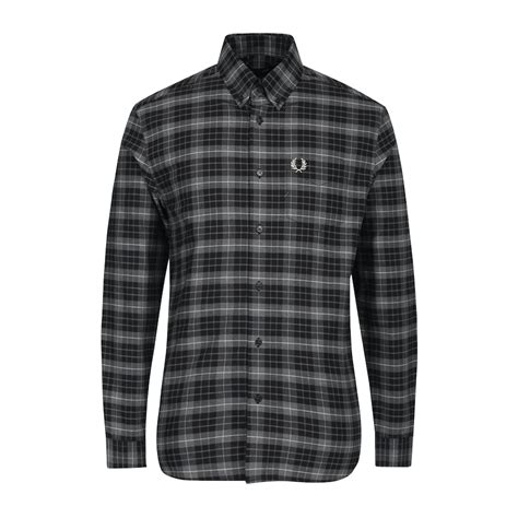 Buy Men Black Checks Long Sleeve Casual Shirts Online at The Collective ...