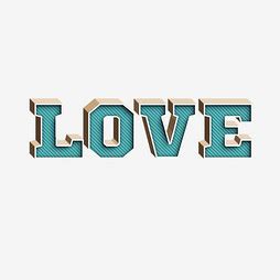 LOVE艺术字设计图片-千库网