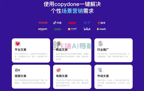 快文copydone AI官网,快文CopyDone,原创文案写作神器,写作机器人-ai导航