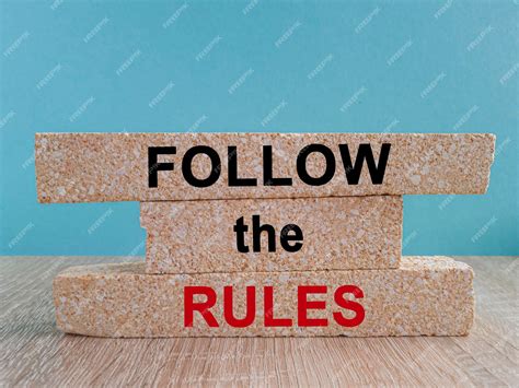 Follow Rules Sign 的图像结果