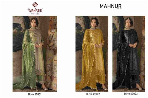 Mahnur Vol 47 Pakistani Salwar Suits Collection