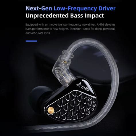 KZ - AM16 Sixteen Driver HiFi In-Ear Monitors | Concept Kart