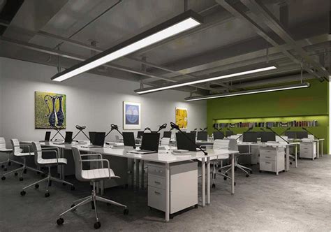 400平米办公室装修案例_效果图-工业风办公室-意辰装饰