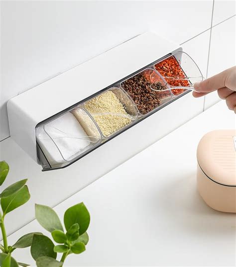 Buy ADL Essentials -Wall mounted Dressing,Seasoning and Spice dispenser ...