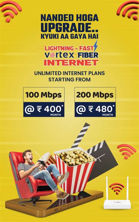 Best High-Speed Internet and WiFi Connection in Nanded | Vortex Networks