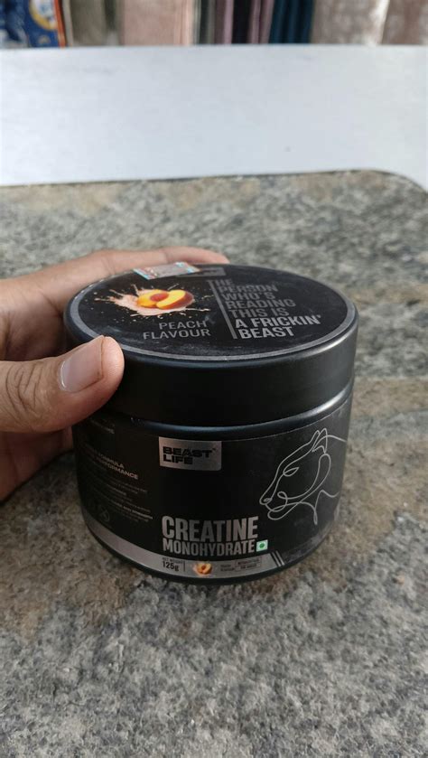 Peach Creatine Monohydrate 125g – Beastlife