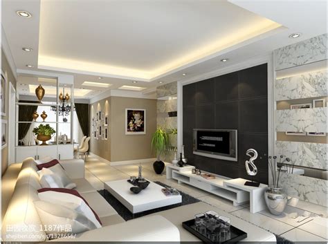 客厅装修：银白灰的色调让客厅充满素雅有品的气质，永不过时的色彩搭_装修美图-新浪家居