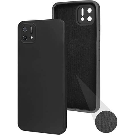 Oppo A16K Silicone + Cloth Back cover soft – HaveIn