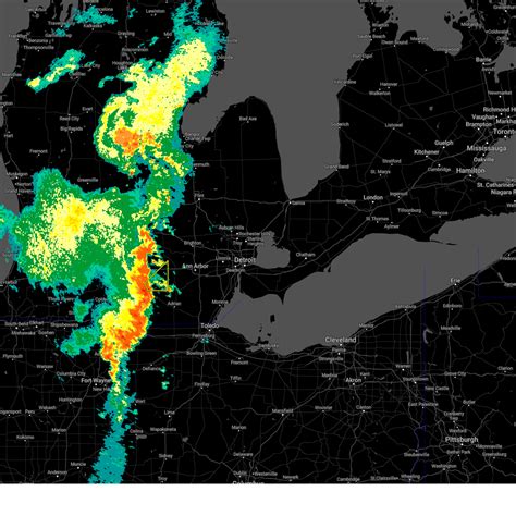 Interactive Hail Maps - Hail Map for Michigan Center, MI