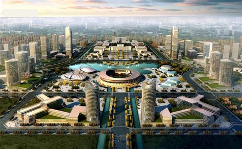 中南潜江新城核心区概念规划-城市规划-上海柏创国际
