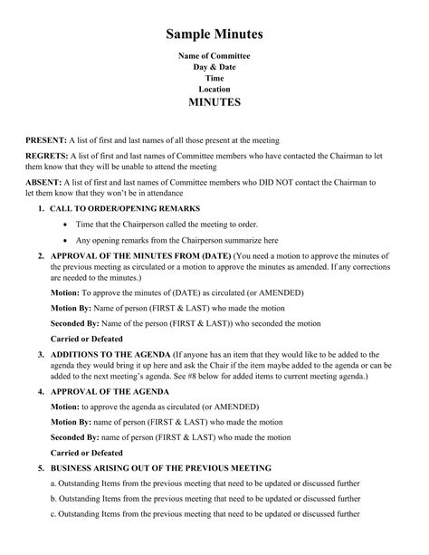 LLC Meeting Minutes Template: Streamline Governance & Compliance