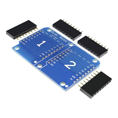 Double Socket Dual Base Shield for WeMos D1 Mini India | Ubuy