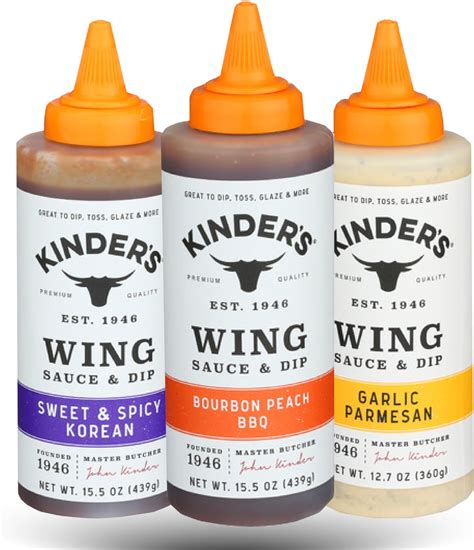 Amazon.com : Kinder’s Japanese BBQ Cooking Sauce & Glaze 3 Pk (46.5 oz ...