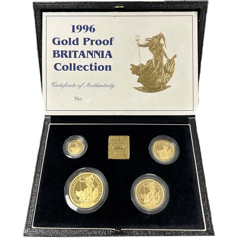 Proof Gold Britannia Four Coin Set 1996 - ATS Bullion