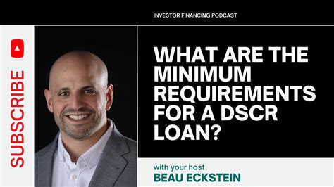 What are the minimum requirements for a DSCR loan? - Investor Financing ...