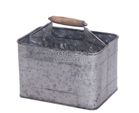 Galvanized Metal Utility Basket Manufacturers and Exporters from Uttar ...
