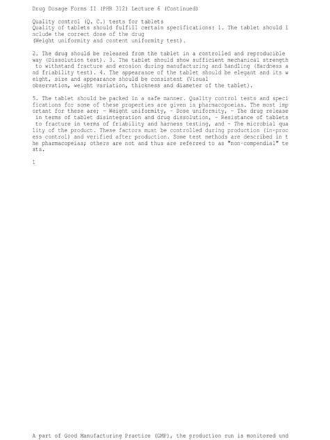 Image result for Tablet Quality Control