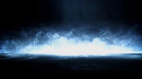 Abstract blue black dark white smoke fog mist wallpaper | (129091)