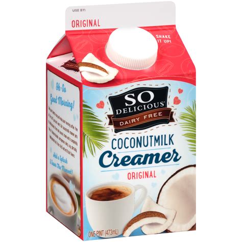 So Delicious Coconut Milk Vs Thai Coconut Milk at Darnell Hamilton blog