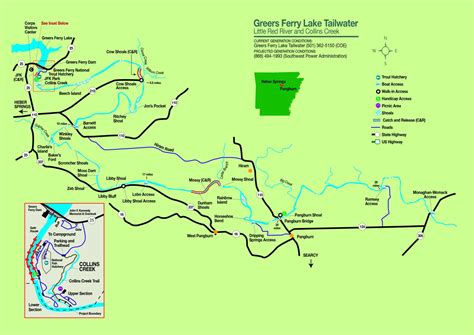 Greers Ferry Tailwater (Little Red River) • Arkansas Game & Fish Commission
