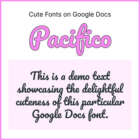 35 Best Cute Fonts on Google Docs [With Screenshots]