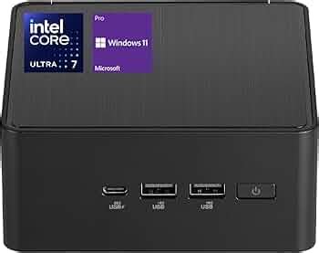 ASUS NUC 14 Pro AI Mini PC, Ultra 7 155H Mini Desktop, 32GB DDR5 RAM ...