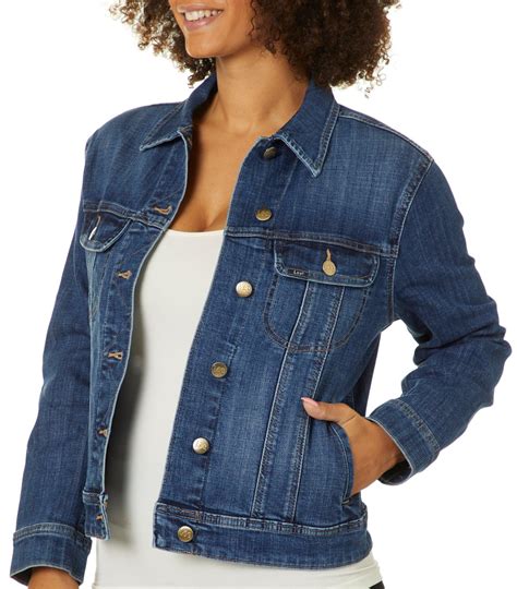 Lee Women's Regular Fit Stretch Denim Legendary Jacket - Walmart.com