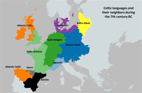 celtic languages map
