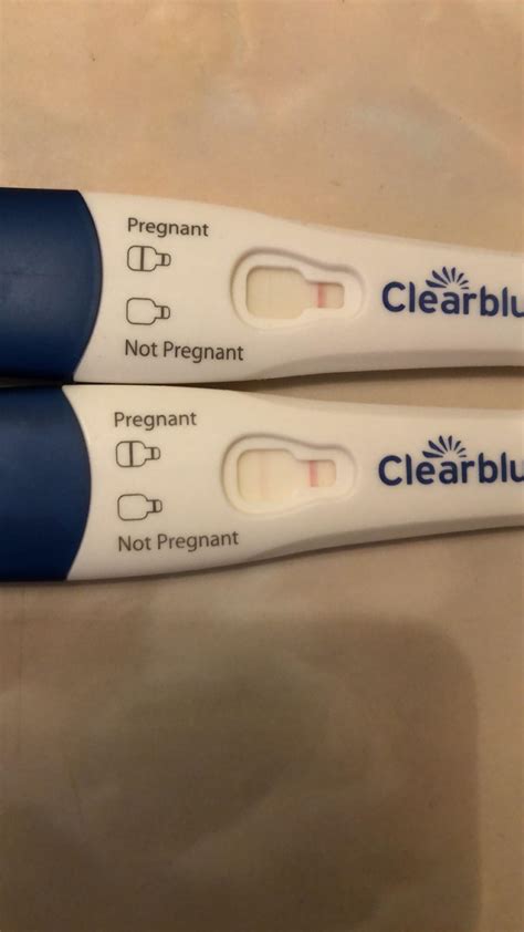 Line progression from 11 dpo to 12 dpo on a clear blue early result ...