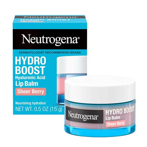 Amazon.com : Neutrogena Hydro Boost Hyaluronic Acid Lip Balm ...