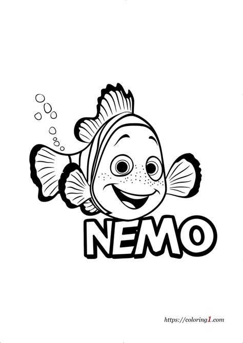 Disney Finding Nemo Printable Coloring Pages [2025]