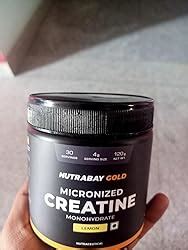 Nutrabay Gold Micronised Creatine Monohydrate Powder - 120g, Pineapple ...