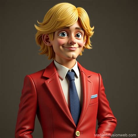 Lord Farquaad with Blonde Hair | Stable Diffusion Online
