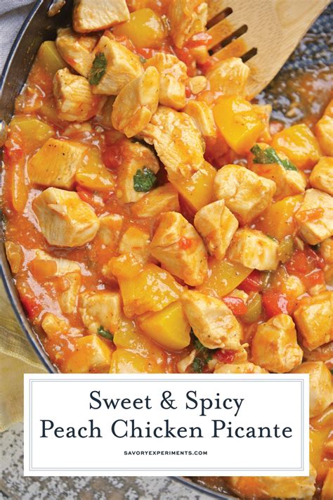 Peach Chicken Picante - Healthy and Easy Chicken Recipes | Recipe ...