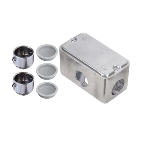 KIT - CONDULETE (DAILET) MÚLTIPLO TIPO X 3/4" COMPLETO COM TAMPA CEGA ...