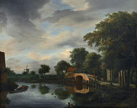LANDSCAPE WITH A BRIDGE - Lot 1295