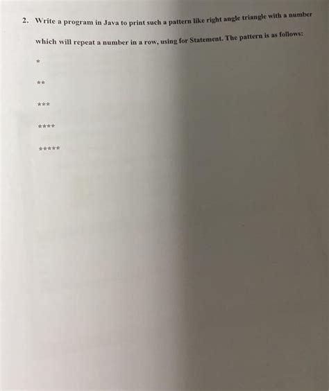 Image result for Java Centre Triangle Pattern Printing