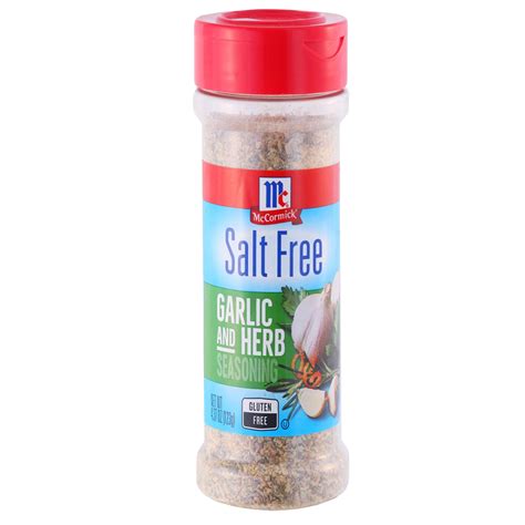 McCormick Garlic & Herb Seasoning Salt Free 123g | Villa Market