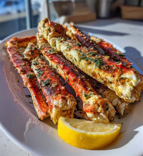 Grilled King Crab Legs Recipe: 5 Steps to Seafood Bliss – Vihaad Przepisy