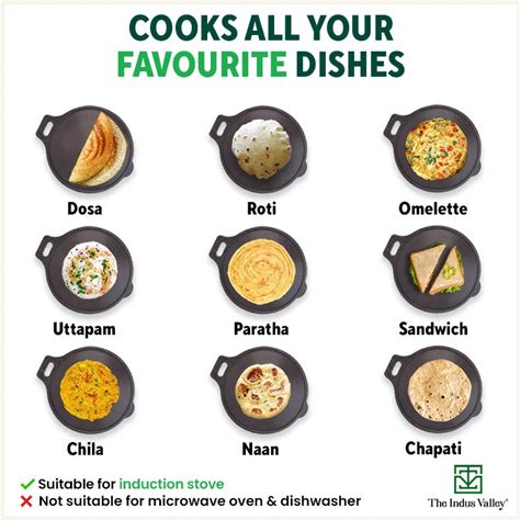 Super Smooth Cast Iron Tawa 11 Inch | Pre-Seasoned | The Indus Valley