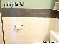 Can U Paint Bathroom Tiles by Painting Tile A Tutorial From Nelliebellie Can U Paint Bathroom Tiles