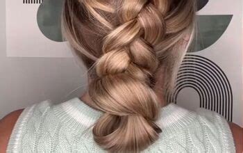 Image result for Dutch Braid Bun Tutorial
