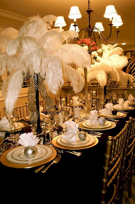 40+ Great Gatsby Party Decorations Ideas (With images) | Gatsby party ...