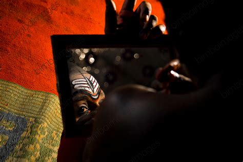 Yakshagana makeup process | Bimba Images