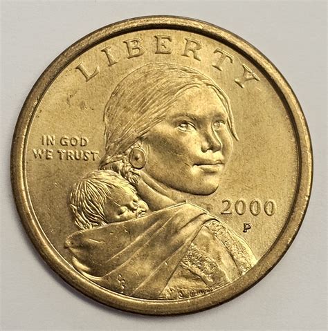 2000 P Sacagawea US One Dollar Coin #5146 | Auctionninja.com