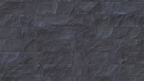 Slate gray outdoor stone cladding seamless surface loop. Stone tiles ...