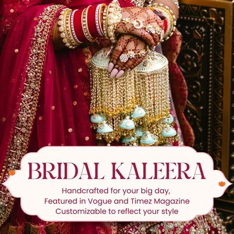 Bridal Kalire Online | Latest Wedding Kalire for Bride – Chotteylal and ...