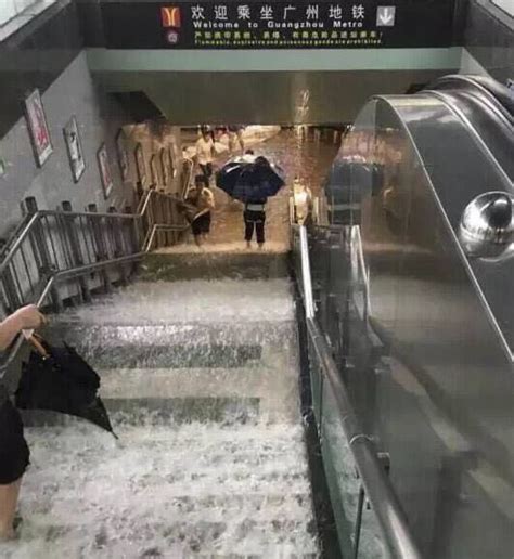 暴雨影响广州地铁_广州暴雨预警_微信公众号文章